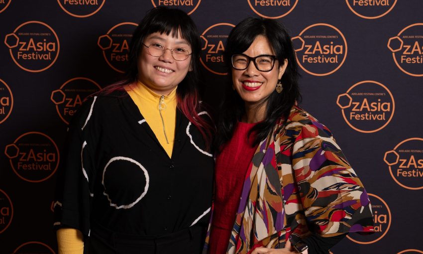 OzAsia Program launch Jessica Zeng and Joon-Yee Kwok
