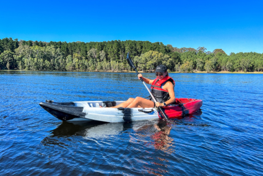 Myponga Reservoir Kayaking