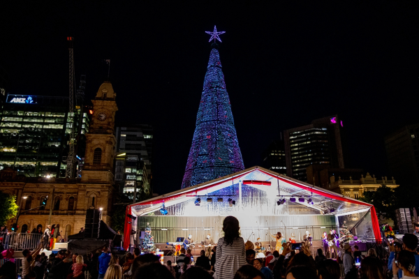 Adelaide Giant Christmas Tree