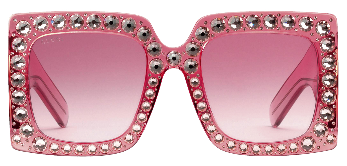 F-Pink Gucci glasses - SALIFE