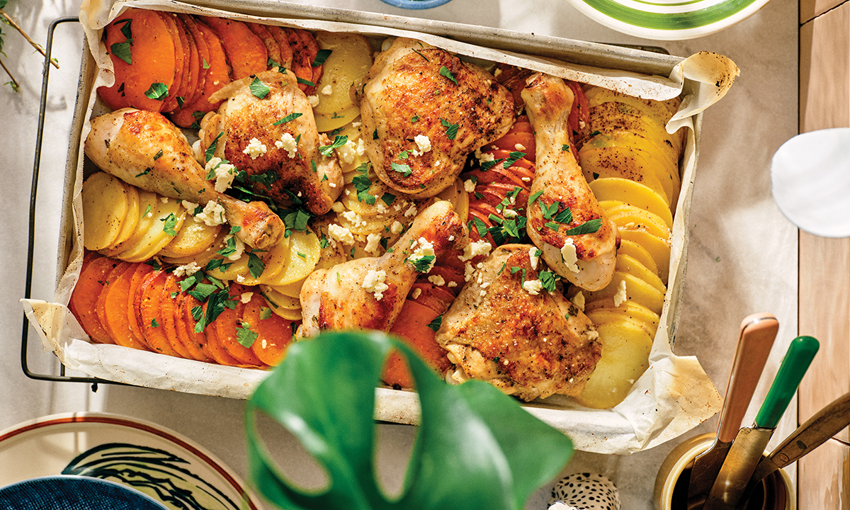 Recipe: Chicken tray bake - SALIFE