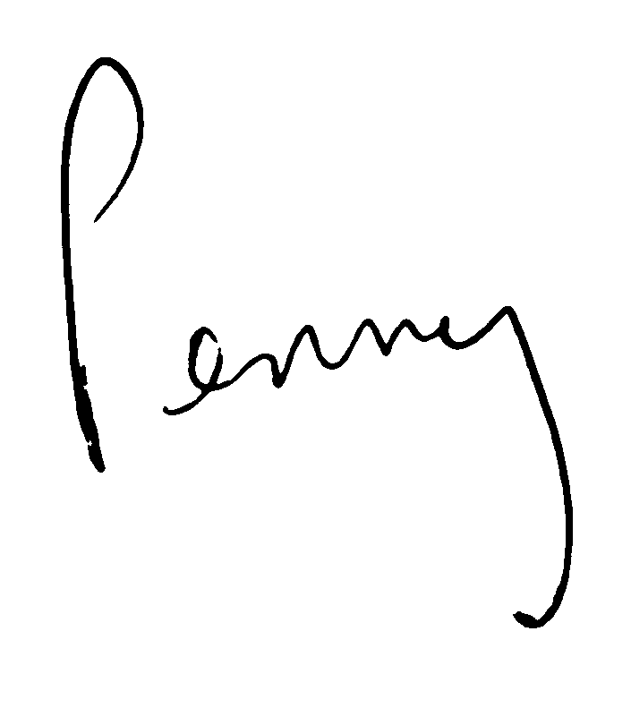 Penny SIgnature BITMAP - SALIFE