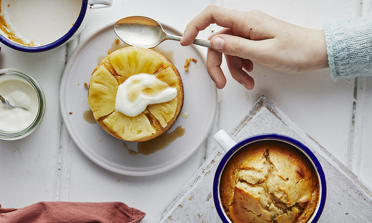Helen Goh's salted pineapple and brown sugar cake